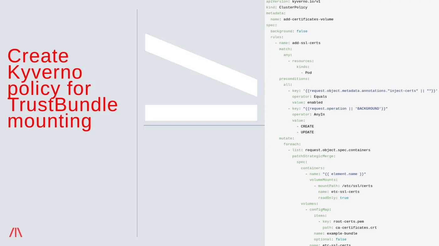 Workshop slide: Run pod to test — no error