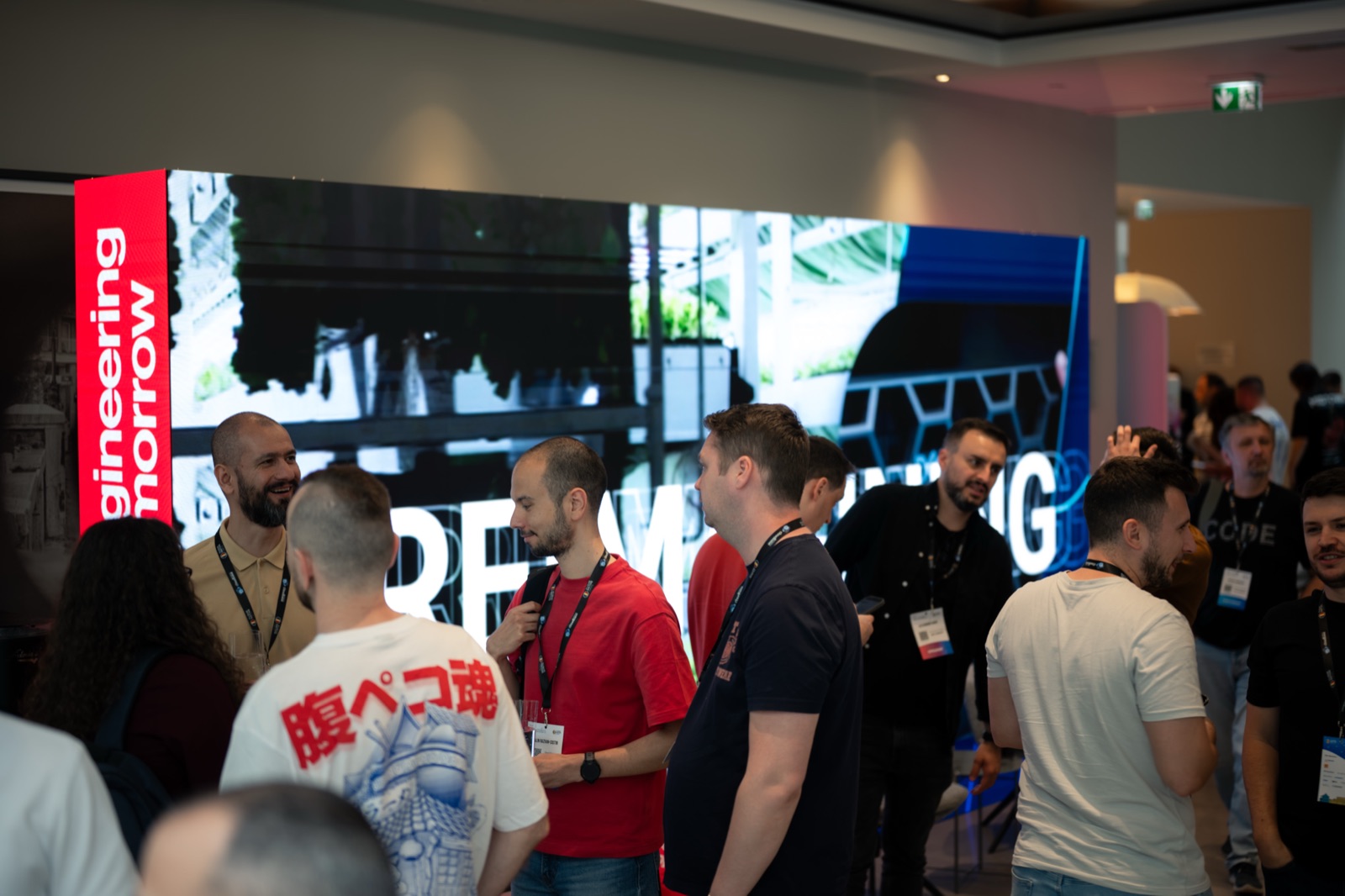 The community between sessions — Cloud Native Days Romania 2026, Bucharest