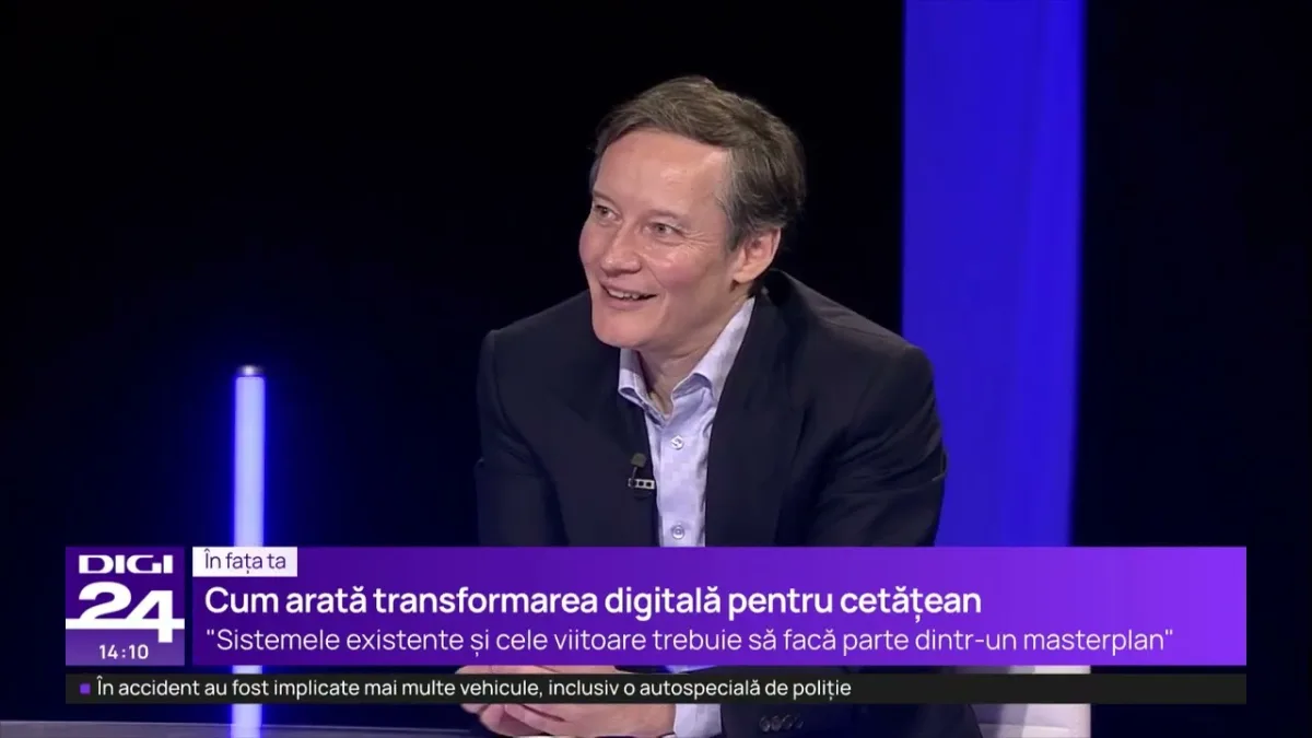 În fața ta with Ovidiu Ghiman: digital public services must be simple and intuitive