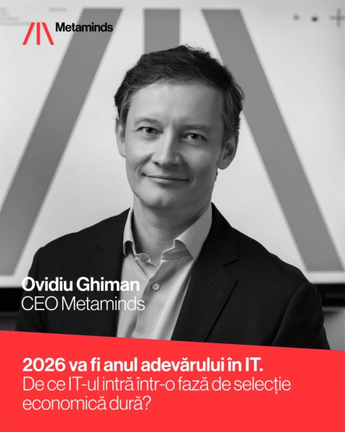 2026, the year of truth in IT: why the sector is entering a hard economic selection